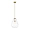 Z-Lite Ayra 1 Light Pendant, Olde Brass & Clear 488P12-OBR - alternate 6